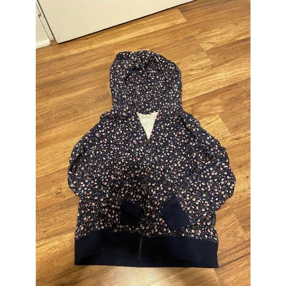 Polo Ralph Lauren Other - POLO Ralph Lauren Girls' Floral Terry Full zip Hoodie Floral pattern Sz XL